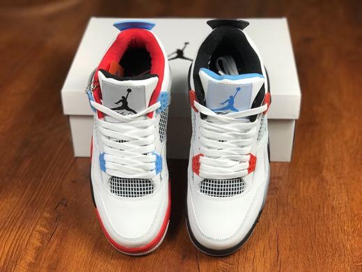 aj4鸳鸯Air Jordan 4 “What The 4” 融合了白红、白水泥和白蓝 3 款超经典配色 商品图1