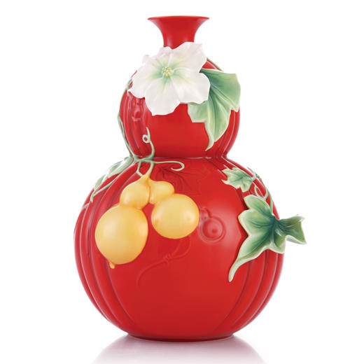 【彼达思】法蓝瓷 FZ03392 丰实满载 瓷瓶 商品图0