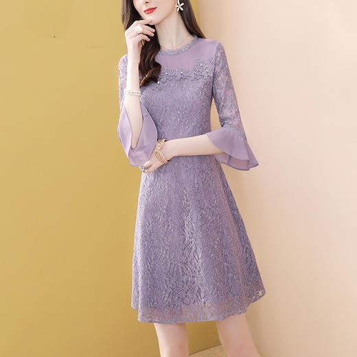 SX-51902新款温柔风淑女显瘦A字短裙 商品图0