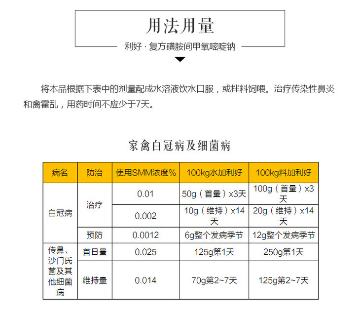 复方磺胺二甲嘧啶散图片