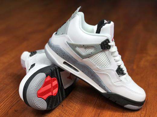 aj4 Nike Air Jordan 4 耐克 乔丹4代 白水泥 全白 商品图1