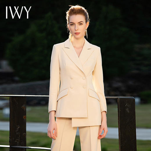 IWY/杏色西装长裤半裙套装201047C1+P2+S1 商品图4