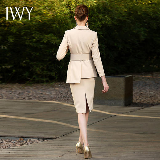 IWY/杏色西装长裤半裙套装201047C1+P2+S1 商品图7