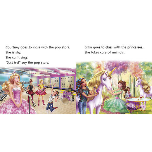 芭比公主英语启蒙分级绘本3 商品图2