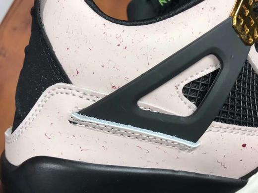 Nike Air Jordan AJ4 乔丹4代 赛车蓝 白红 大理石 炫光紫变色龙   赛车黑蓝 黑白涂鸦 黑镭射 黑紫 猛龙 商品图5
