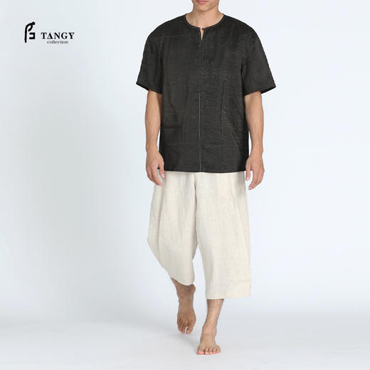 TANGY Collection天意柞丝莨线迹上衣 商品图0