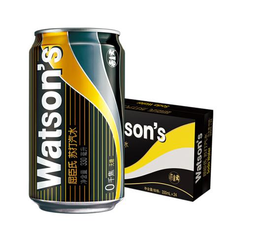 【亚欧超市】屈臣氏苏打水330ml 商品图0