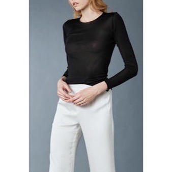 CG｜Knit Silk T-Shirt [针织真丝长袖T恤] 商品图1