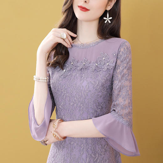 SX-51902新款温柔风淑女显瘦A字短裙 商品图1