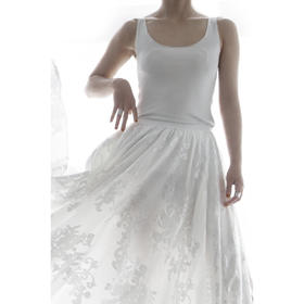 CG｜Knit Silk Tank TOP [针织真丝无袖背心]