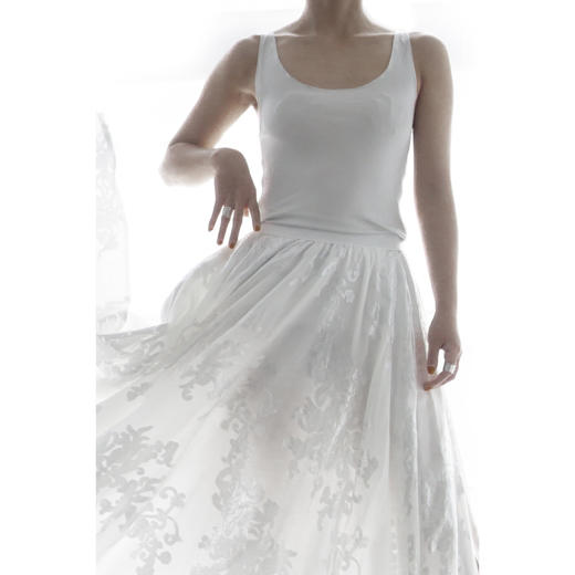 CG｜Knit Silk Tank TOP [针织真丝无袖背心] 商品图0