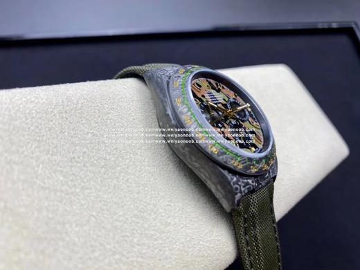 WWF 劳力士 碳纤维迪通拿 与原装同重量，同材质，同尺寸完美复刻原版，碳壳碳后盖碳扣子，双生耳，市场唯一对版，超多配色满足你各种需要
【表壳】采用碳纤维材质打造，轻盈佩戴舒适，每一只腕表都拥有独一无 商品图8