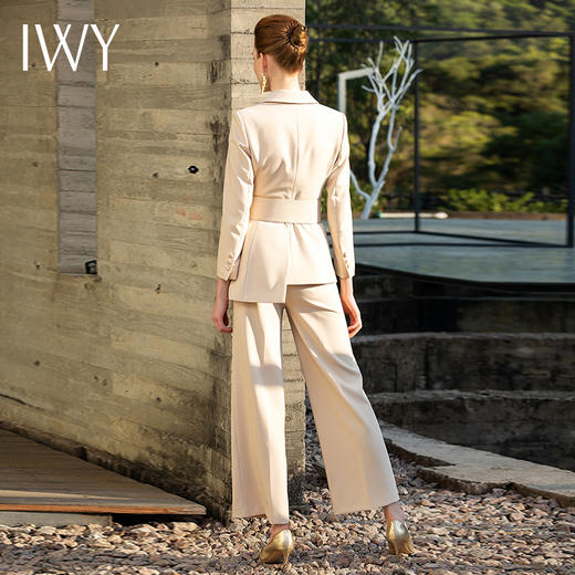 IWY/杏色西装长裤半裙套装201047C1+P2+S1 商品图3