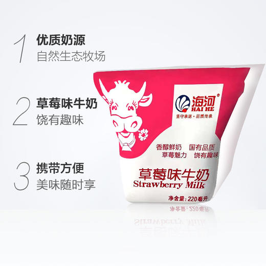 海河牛奶 220ml 商品图2