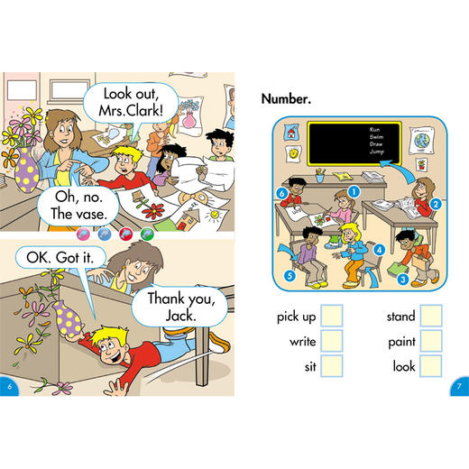 丽声海豚英语分级读物第二级上 8册 点读版扫码听音频少儿英语分级阅读STEAM教育理念 阅读写作听力口语 商品图4