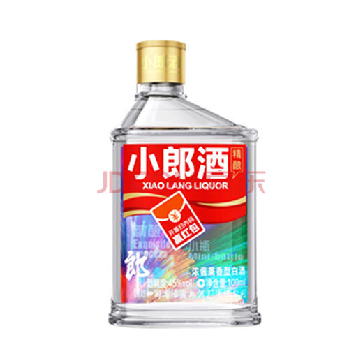 【推荐】郎酒 小郎酒 45度 浓酱兼香型白酒 炫彩小郎酒100ml 商品图0