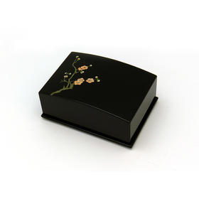 【梵谷漆器】彩绘漆艺小收藏盒（花语/牡丹/桃花）