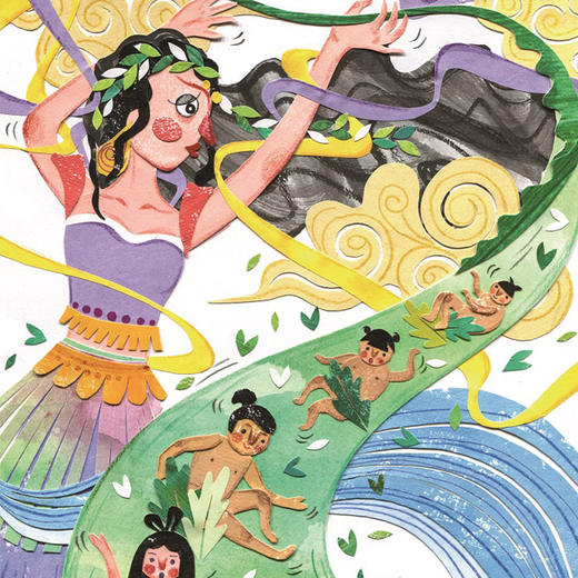 《中国神话故事》（共3册）|用孩子听得懂的语言，讲述正能量神话故事 商品图7
