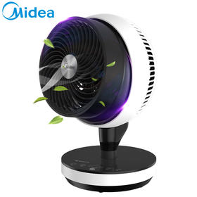美的(Midea) （508588）电风扇 GDC18FR 12档循环风 360度全景送风 远距离送风 空气循环扇 涡轮扇