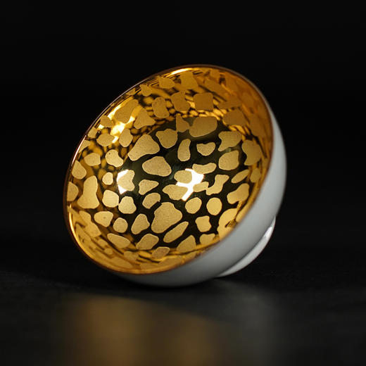 龙德堂陶艺 范泽锋烧 星月 小刻金釉盏 (库存请咨询客服) 商品图2