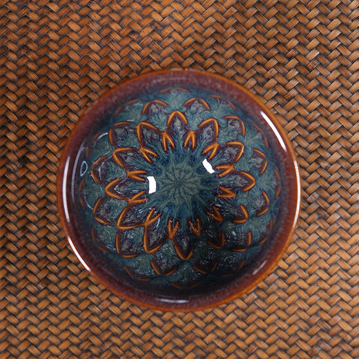 龙德堂陶艺 范泽锋烧 星月 天目盏《菠萝蜜》 (库存请咨询客服) 商品图3