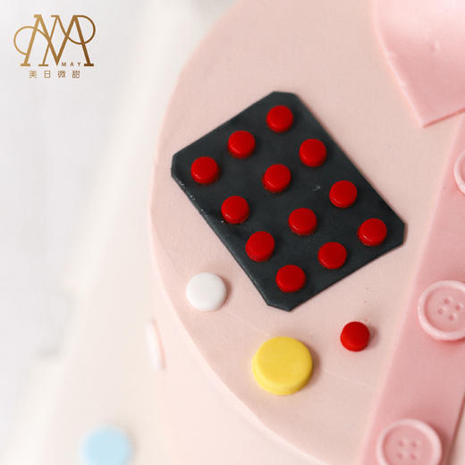 【3322】粉色护士制服蛋糕 商品图3