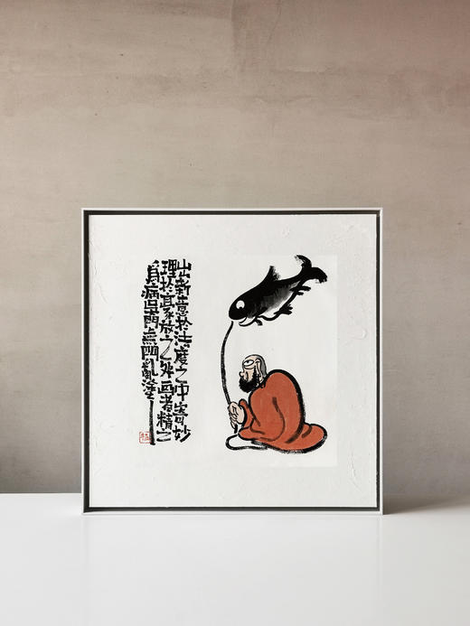 【自言自语 · 05-秋一水墨原作】 商品图0