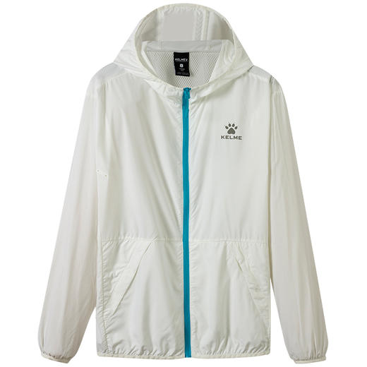 卡尔美运动外套男春夏新款男士梭织外套连帽运动休闲服 商品图0