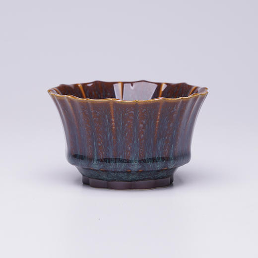 龙德堂陶艺 范泽锋烧 星月 天目盏 《羽冠-小》 (库存请咨询客服) 商品图5