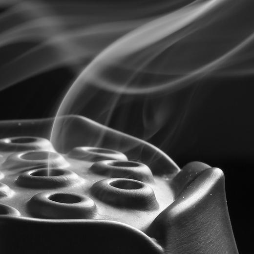 龙德堂陶艺  莲邈香炉套装 香炉 茶席配件 商品图4