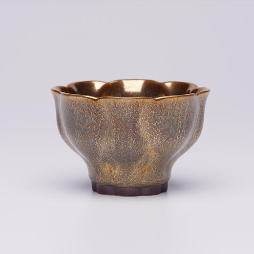 龙德堂陶艺 范泽锋烧 星月 天目盏《玉堂春》(库存请咨询客服) 商品图3