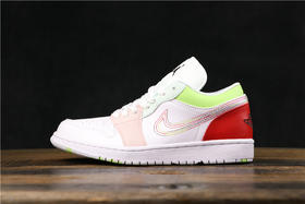 乔丹/Air Jordan【超AA】aj1 AJ1 乔丹1代 乔1 乔1低帮系列 Air Jordan 1 Low （GS） 货号：554723 低帮糖果撞色拼接