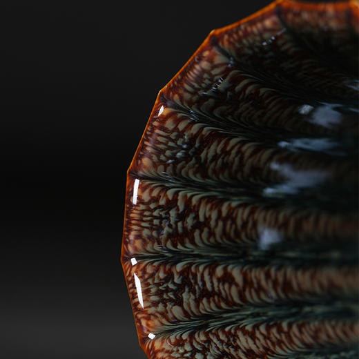 龙德堂陶艺 范泽锋烧 《回忆星月天目盏》 (库存咨询客服) 商品图2