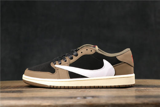 乔丹/Air Jordan aj1 AJ1 Travis Scott xAir Jordan 1 Low OG SP 倒勾北卡蓝倒勾红脚趾倒勾 商品图0