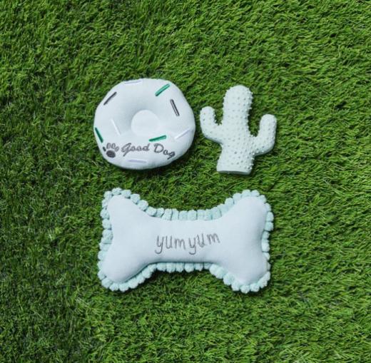 网红 Petbone costco代理宠物玩具 yumyum3件套 Blue  #04181329JPY带授权招加盟代理 商品图2