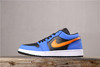 乔丹/Air Jordanaj1 AJ1 乔丹1代 乔1低帮系列 Air Jordan 1 Low GS 黑紫葡萄漆皮斑马纹白黑豆沙绿尼克斯黑蓝橙 商品缩略图1