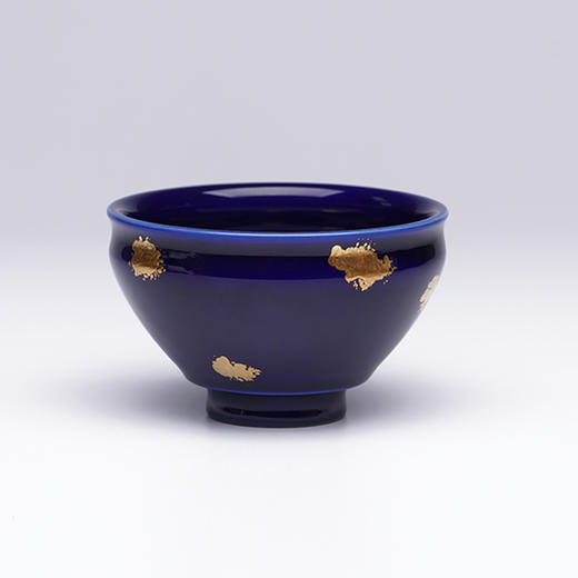 龙德堂陶艺 范泽锋烧 星月 天目盏《蓝宝国王》紫砂胎 库存请咨询 商品图3