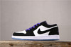 aj1 AJ1 乔丹1代 乔1 乔1低帮系列 Air Jordan 1  巴黎圣日耳曼黑脚趾黑紫黑红鎏金黑色 商品缩略图1