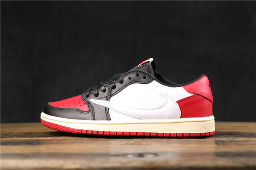 乔丹/Air Jordan aj1 AJ1 Travis Scott xAir Jordan 1 Low OG SP 倒勾北卡蓝倒勾红脚趾倒勾 商品图2
