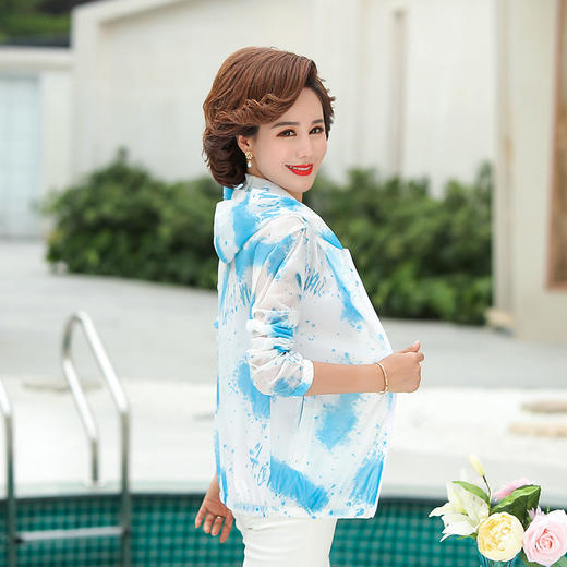 MQ-MZX210夏装新款薄款大码宽松透气羽毛防晒衣YY 商品图1