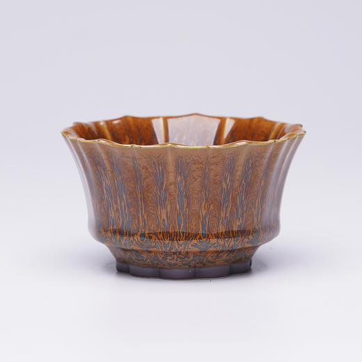 龙德堂陶艺 范泽锋烧 星月 天目盏 《羽冠-小》 (库存请咨询客服) 商品图7