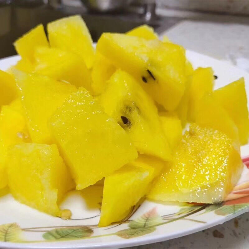 【天目湖特小凤黄西瓜】老牌子去年的爆款[强]肉很嫩,入口即化,甜而不