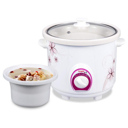 【家庭营养神器】好看陶瓷风，触手可及的美味——陶瓷电炖锅 LD-DG35A 商品图2