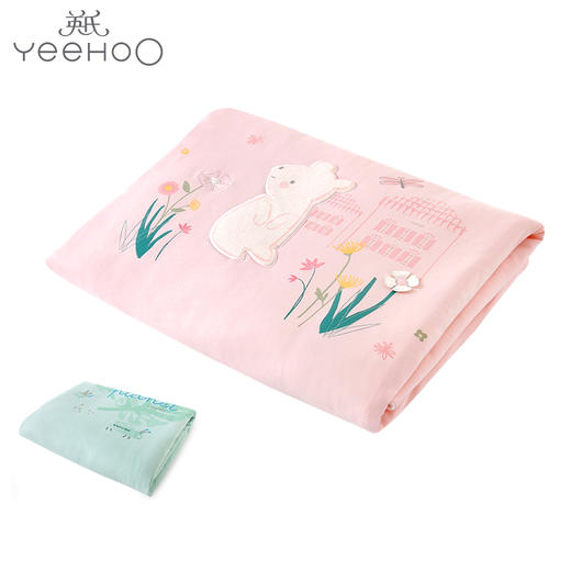 英氏婴儿床品夹棉大被套宝宝空调被YEBTJ00001A01 YEBTJ00002A01 商品图0
