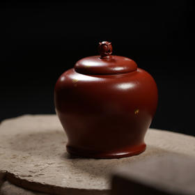 龙德堂陶艺 幻莲 紫砂 茶叶罐(库存请咨询客服)
