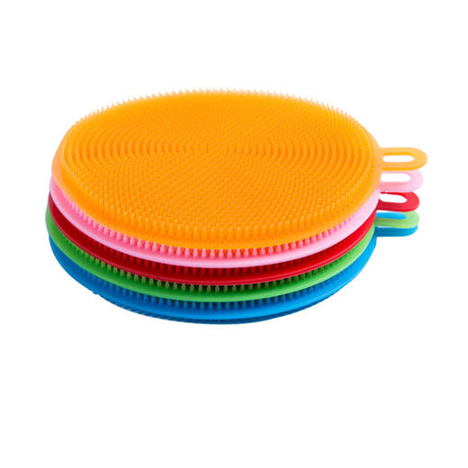 【9.9限时秒10个】厨房多功能硅胶洗碗洗锅刷 耐用不沾油渍-春艺-C仓 商品图3