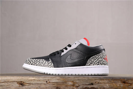 乔丹/Air Jordan aj1 AJ1 乔丹1代 乔1 乔1低帮系列 Air Jordan 1 Phat Low 黑水泥爆裂纹白水泥爆裂纹 商品图1