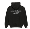 韩国ADLV 아크메드라비 BABY FACE HOODIE BLACK CANDY 商品缩略图1