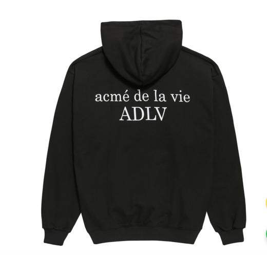 韩国ADLV 아크메드라비 BABY FACE HOODIE BLACK CANDY 商品图1