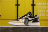 乔丹/Air Jordan aj1 AJ1 乔丹1代 乔1 乔1低帮系列 Air Jordan 1 low "Lakers"黒脚趾绿 黑红脚趾 黑扣碎新黑脚趾全白南海岸白黄湖人黑曜石黑黄脚趾珍珠奶茶 商品缩略图6